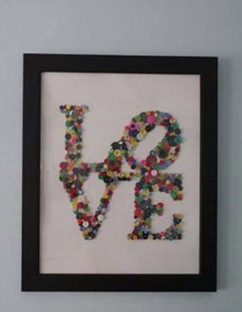 ایده‌هایی ساده برای ساخت کاردستی با دکمه