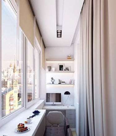 تبدیل تراس و بالکن به دفتر کار