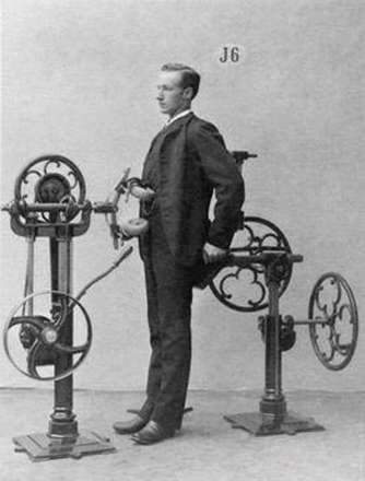 عکس های جالب از وسایل و ماشین های ورزشی یک قرن پیش