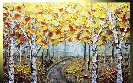 نقاشی های شگفت انگیز با کاردک