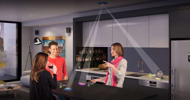 با دستگاه شارژ بی سیم Wi-Charge ، گوشی شما از راه دور شارژ می‌شود