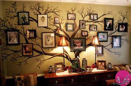 آلبوم دیواری، سبکی جالب در چیدمان