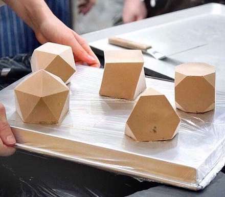 کیک های زیبا با الهام از هنر و ریاضیات