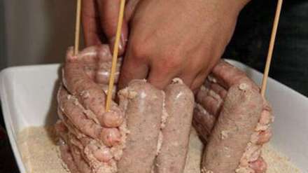 غذایی گوشتی شبیه خانه