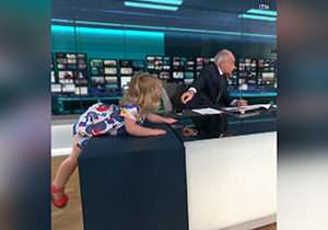 دردسرهای حضور یک دختربچه در برنامه زنده تلویزیونی