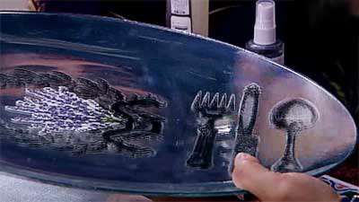 چاپ روی شیشه