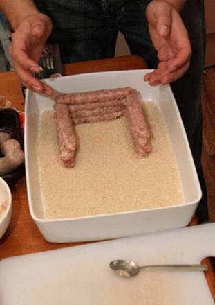 غذایی گوشتی شبیه خانه