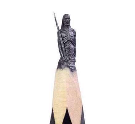 مجسمه های شگفت انگیز با نوک مداد