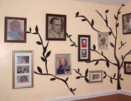 آلبوم دیواری، سبکی جالب در چیدمان