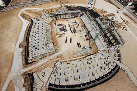 معماری استادیوم فوتبال در ترکیه