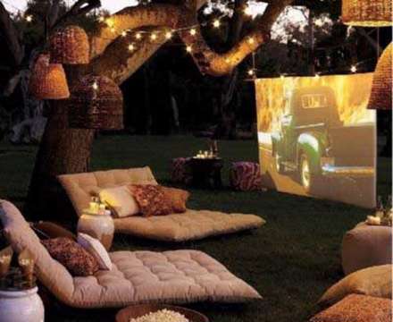 چیدمان و طرح های زیبا برای حیات خانه