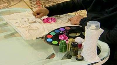 خانم محمودی | تابلو سه بعدی