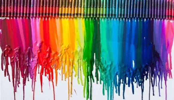 استفاده مجدد از مداد شمعی های قدیمی