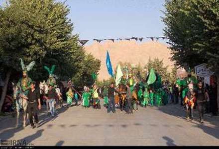 حرکت نمادین کاروان کربلا