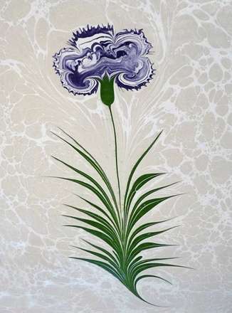 ابرو؛ تکنیک باستانی نقاشی روی آب