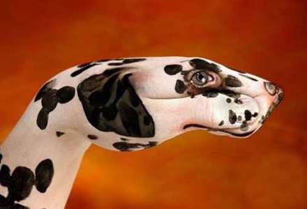 عکس هایی از نقاشی های خارق العاده روی دست