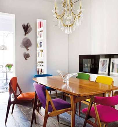 چیدمان اتاق غذاخوری به سبک «جاناتان آدلر»