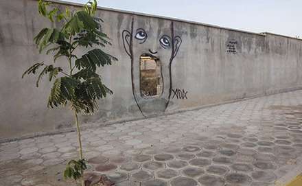 گرافیتی های زیبا در بندر عباس