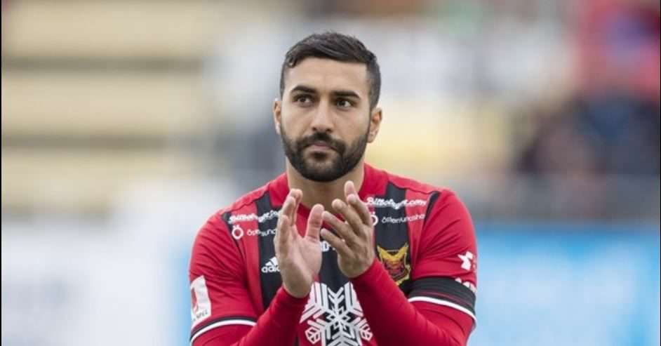 گلزنی سامان قدوس برای تیم استرسوند مقابل الفسبورگ