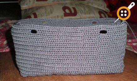 آموزش تصویری کیف حلقه بافی