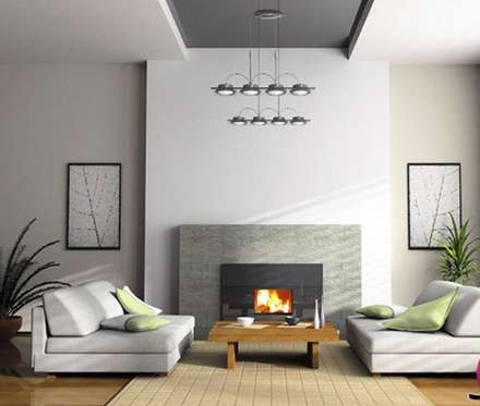 ایده‌هایی از چیدمان مدرن اتاق نشیمن