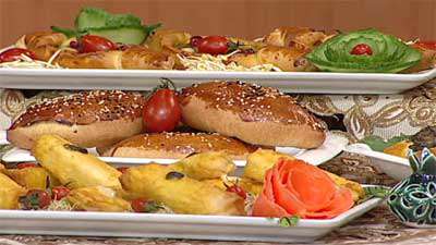 میان پر سبزیجات