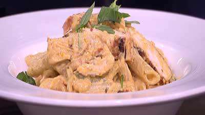 پاستا فاهیتای مرغ