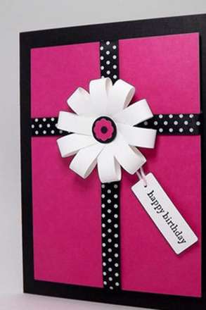 ایده‌هایی برای کارت های تولد دست‌ساز