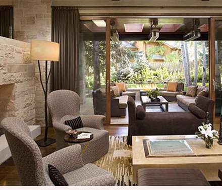 ایده‌هایی از چیدمان مدرن اتاق نشیمن