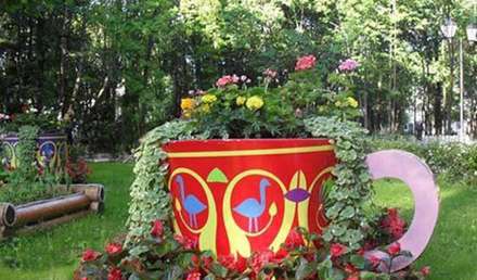 طرح‌هایی چشم‌نواز برای تزیین باغ و باغچه