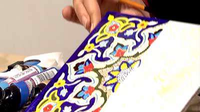 نقاشی روی شیشه 2