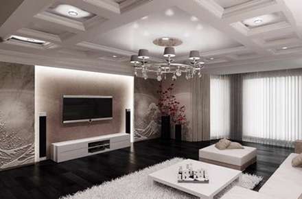 ایده‌هایی از چیدمان مدرن اتاق نشیمن