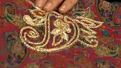 تکنیک دوخت ها روی کار اصلی3