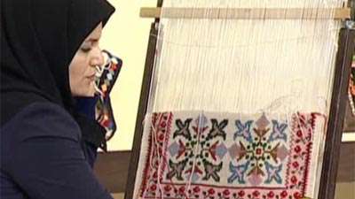 خانم خانی | گلیم بافی (4)
