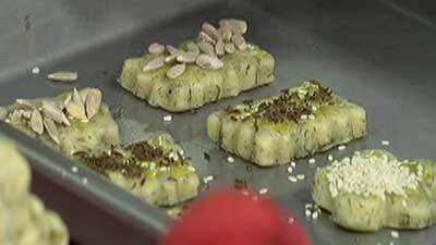 کراکر شوید با طمع زیره