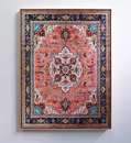 نقاشی‌های مرد آمریکایی به سبک فرش ایرانی