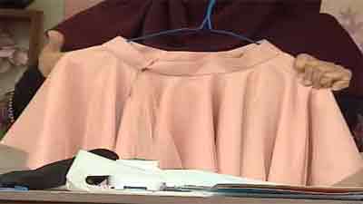 دامن گوشه دار