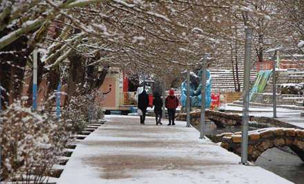 زمستان فوق‌العاده زیبای شازند