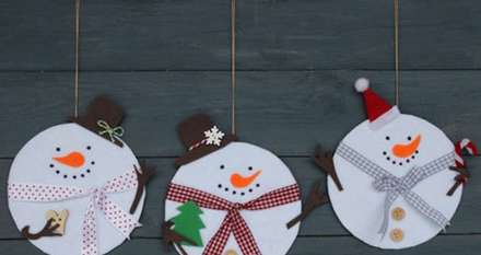 تزیینات جالب کریسمس با کمک سی‌دی