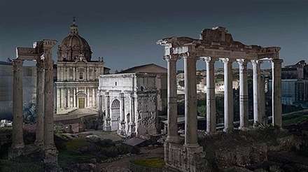 درخشش اماکن مشهور جهان در شب