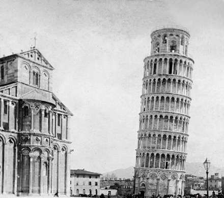 عکسهایی از برج کج پیزا در ایتالیا