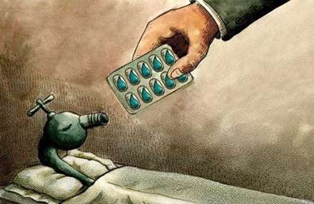 کاریکاتورهای جالب و خنده دار فاجعه کم آبی در ایران