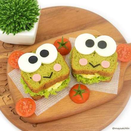 ایده برای تزئین خلاقانه ساندویچ