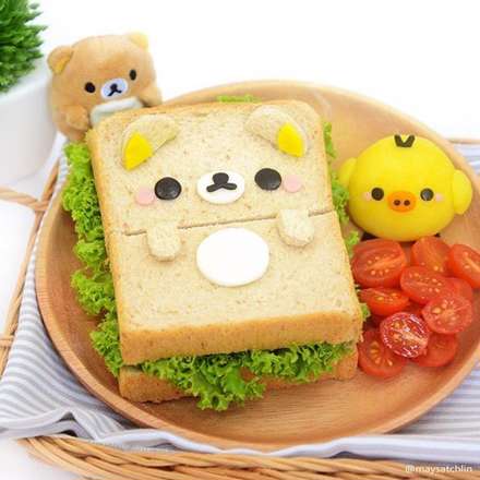 ایده برای تزئین خلاقانه ساندویچ