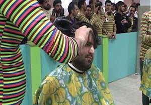 عجیب‌ترین شیوه‌های آرایشگری در ایران