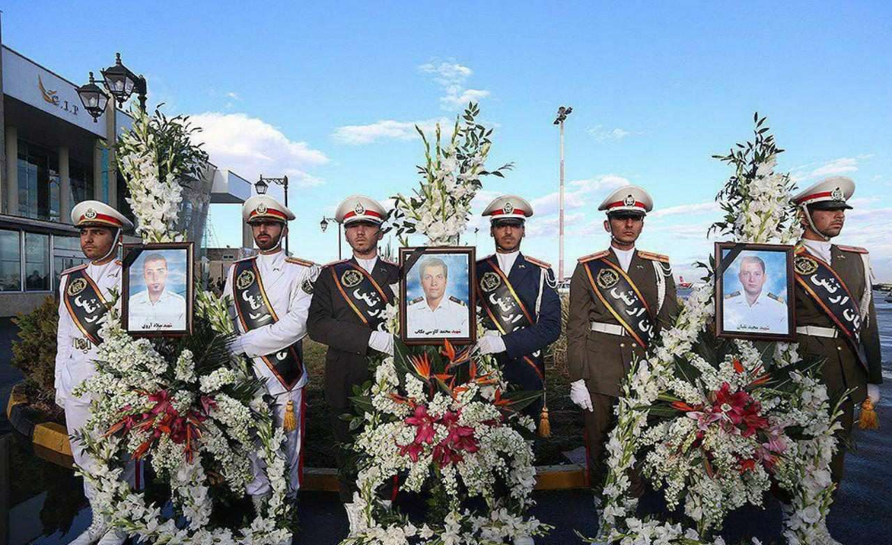 تشییع پیکر جانباختگان حادثه سانچی