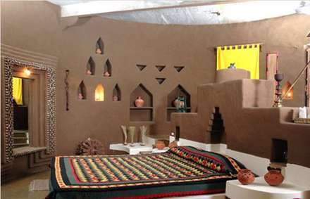 چیدمان اتاق خواب به سبک هندی