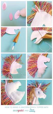 کاردستی که میشه با موضوع اسب تک شاخ ساخت