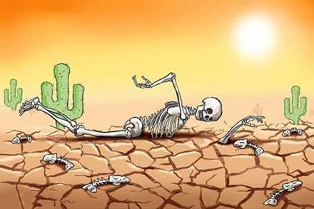 کاریکاتورهای جالب و خنده دار فاجعه کم آبی در ایران