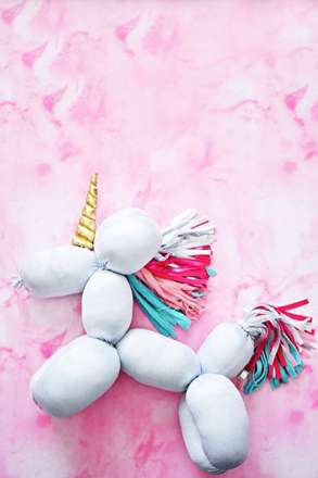 کاردستی که میشه با موضوع اسب تک شاخ ساخت